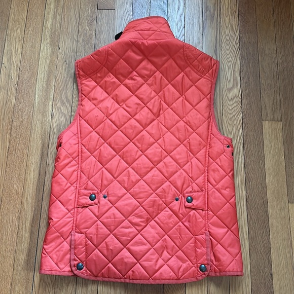 Polo RL Orange Quilted Hunting Vest Small - Picture 7 of 10